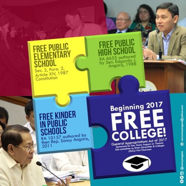 Free Tuition SUCs in the Philippines for 2017